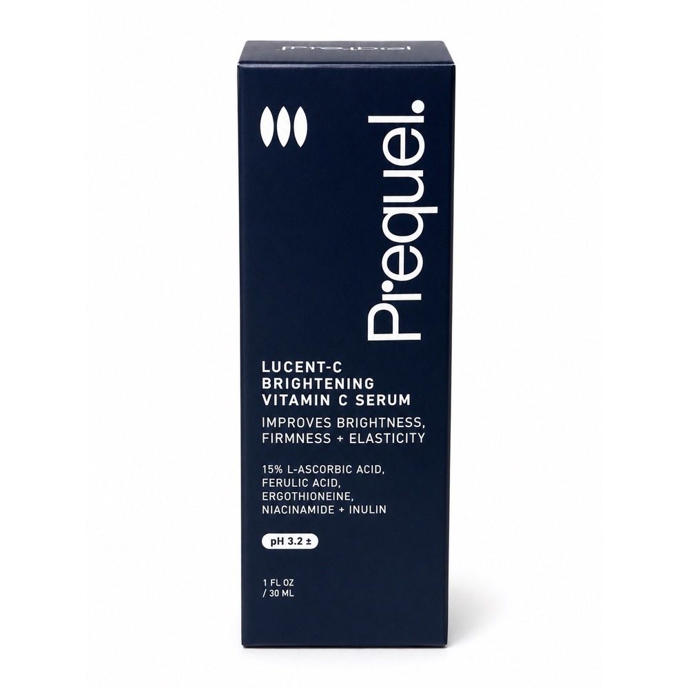 Prequel Serum Lucent-C Brightening Vitamin C 15% L-Ascorbic Ferulic Acid 1oz New